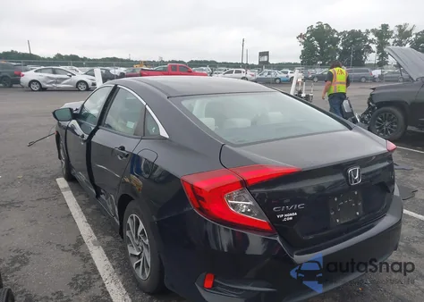 2016 Honda Civic Ex из США, поврежденный, VIN 2HGFC2F75GH523121